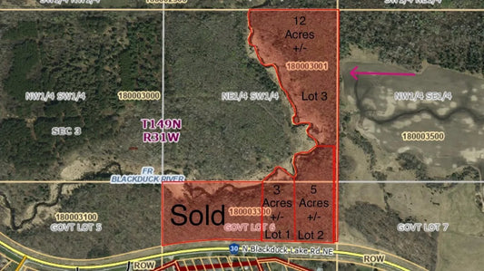 Lot 3 Blackduck Lake Road, Hines, MN 56647