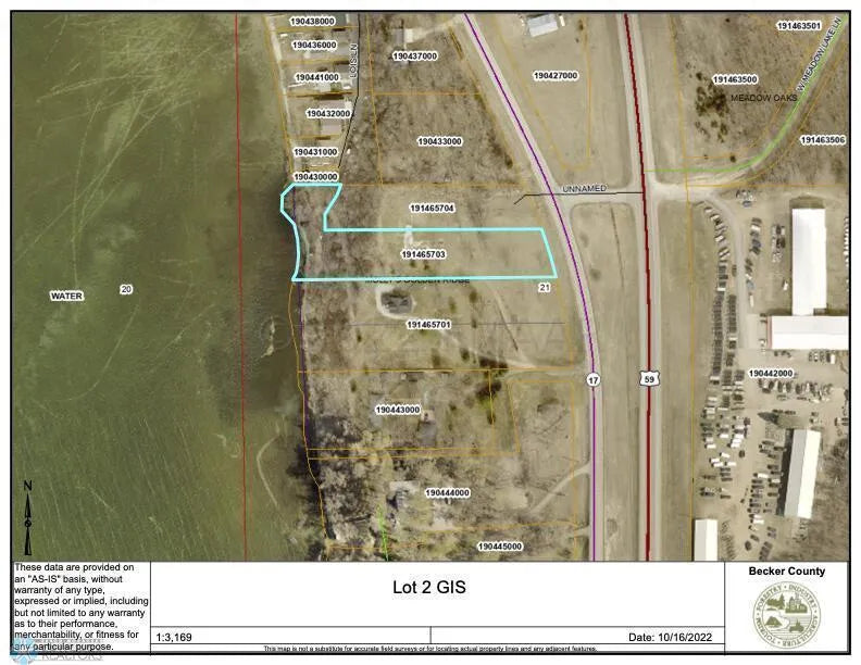 12176 County Highway 17, Lot 2 , Lake View Twp, MN 56501