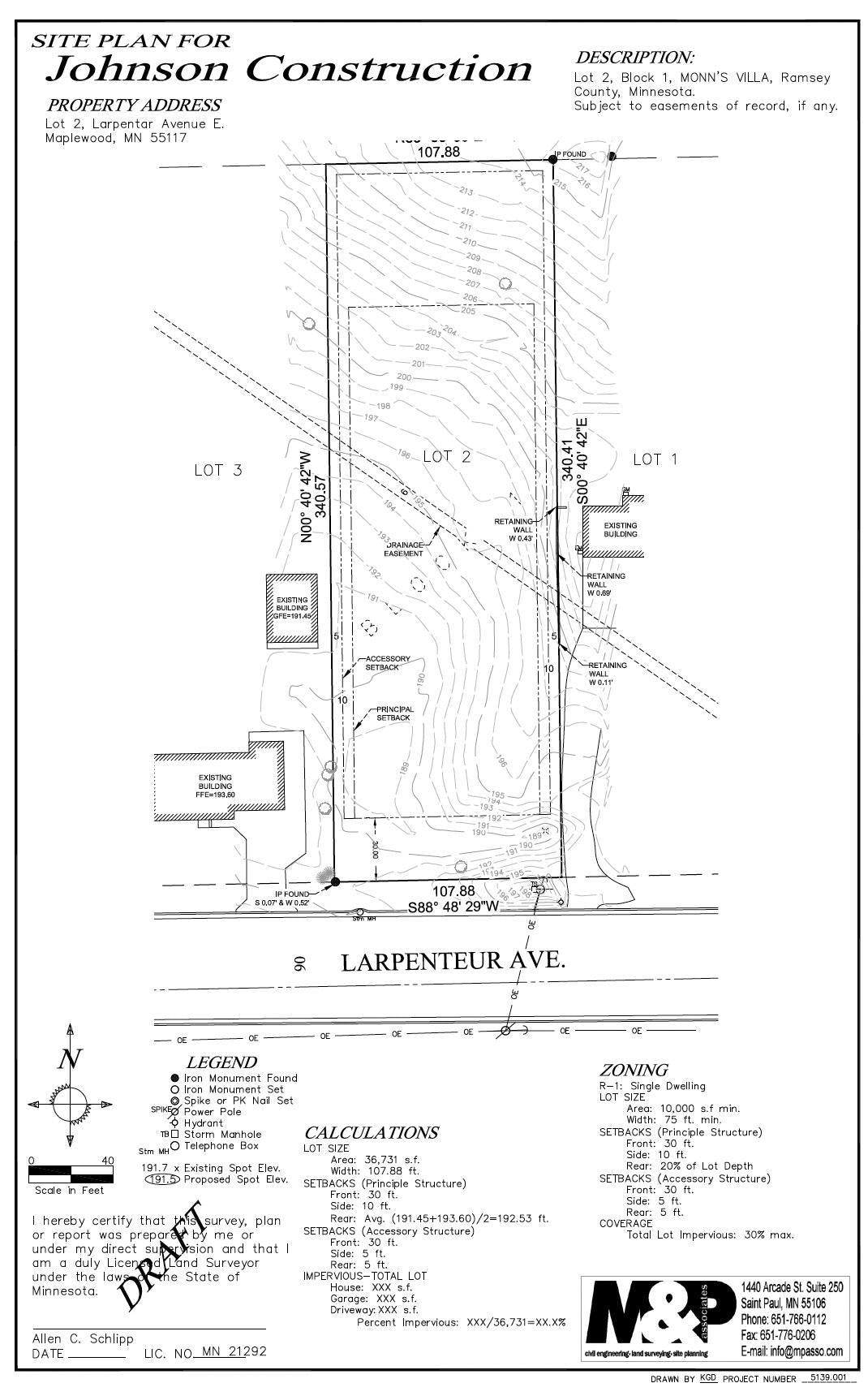 XXXX Larpenteur Avenue, Maplewood, MN 55117