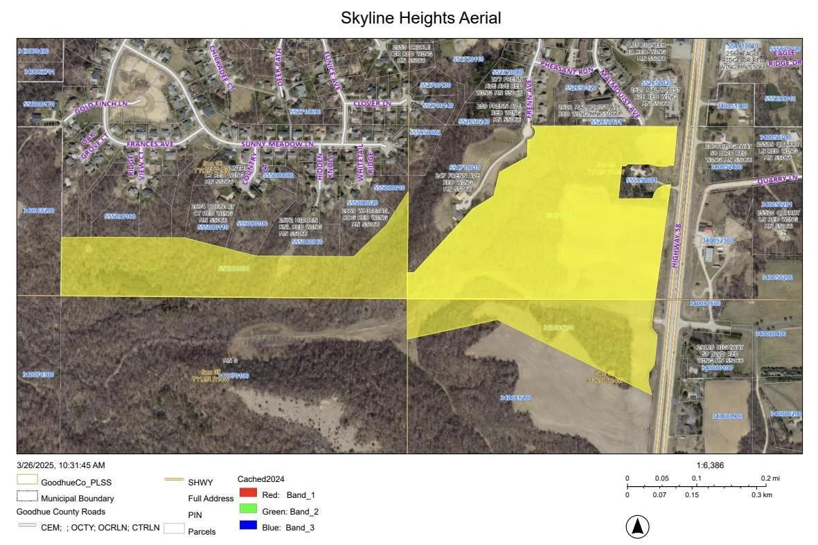 XXXX Skyline Heights , Red Wing, MN 55066