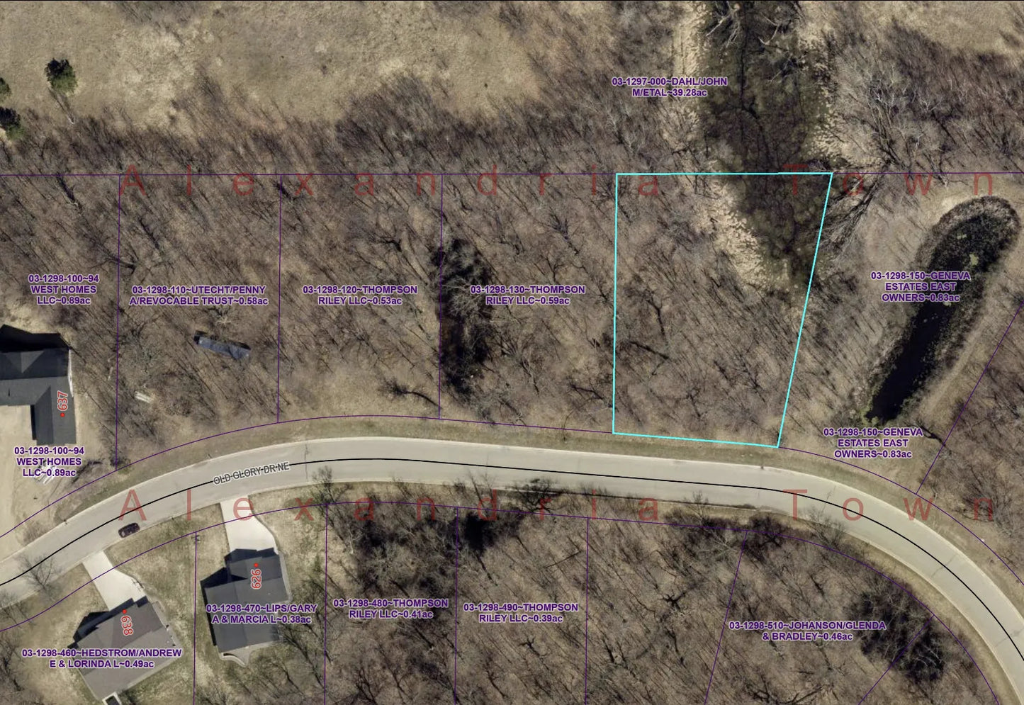 Lot 5 Block 1 Old Glory Drive NE , Alexandria, MN 56308