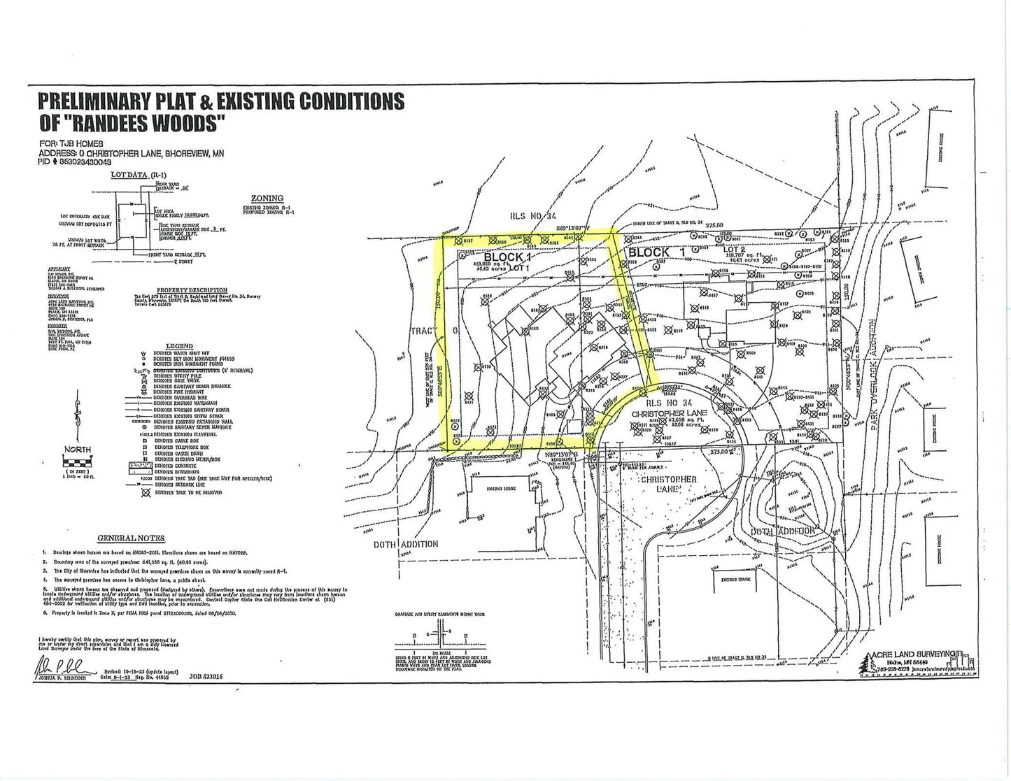 31xx Christopher Lane Lot 1 , Shoreview, MN 55126