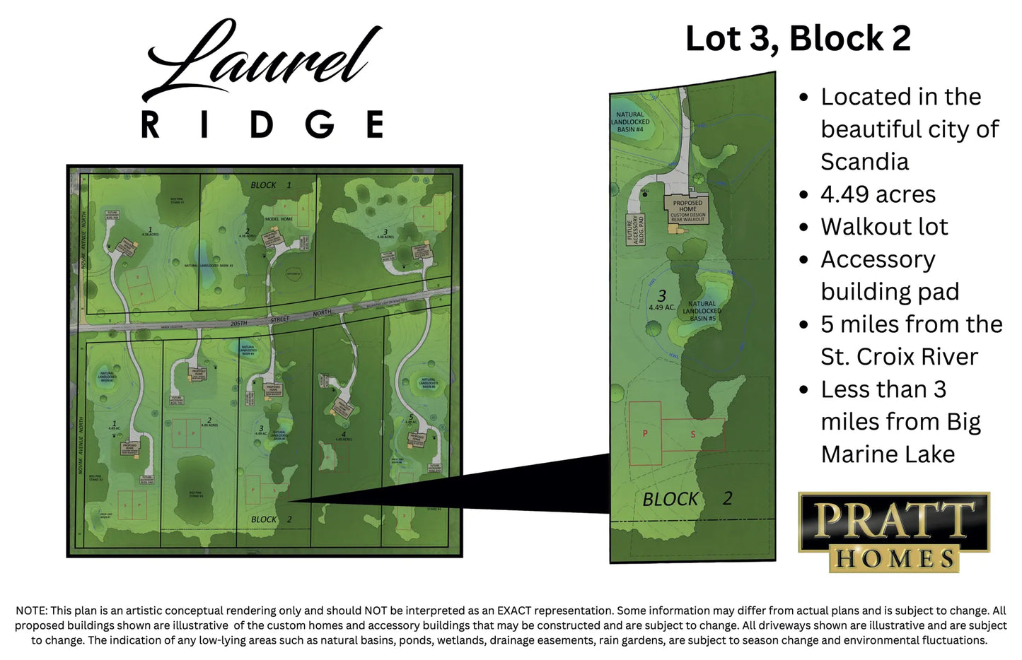 Lot 3 Block 2 205th Street, Scandia, MN 55073