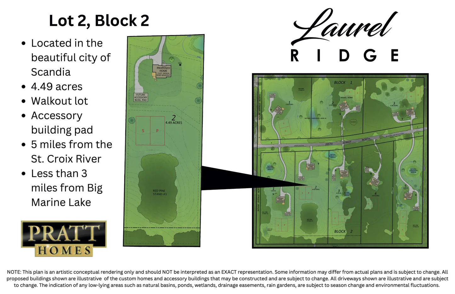 Lot 2 Block 2 205th Street, Scandia, MN 55073