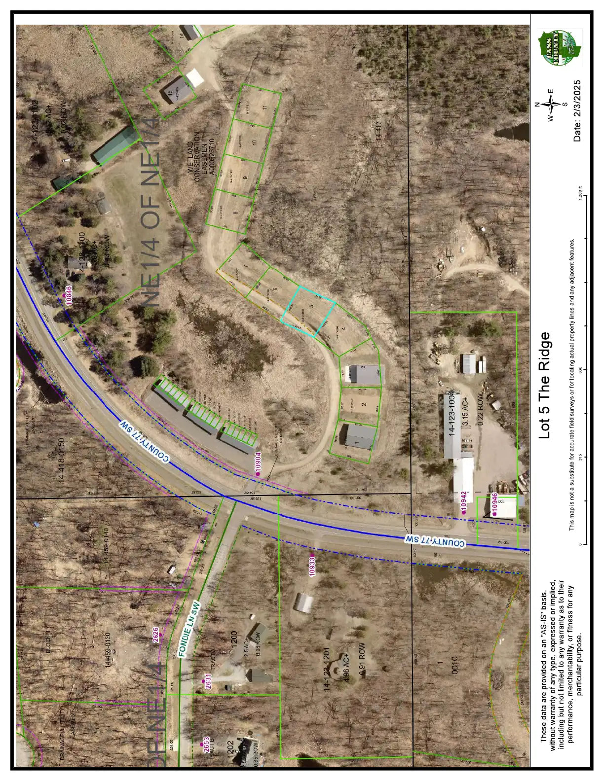 Lot 5 The Ridge , Pillager, MN 56473