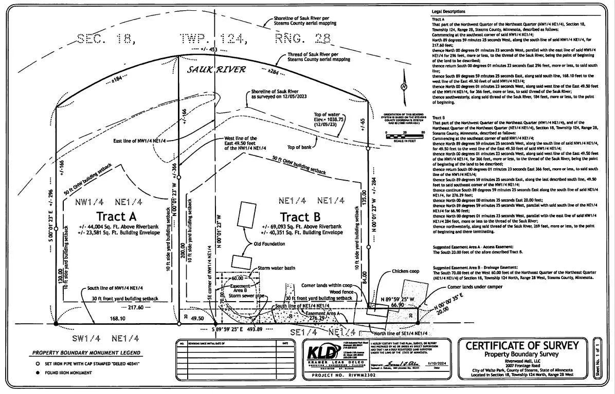 2007 TBD 2 River Lots , Waite Park, MN 56387