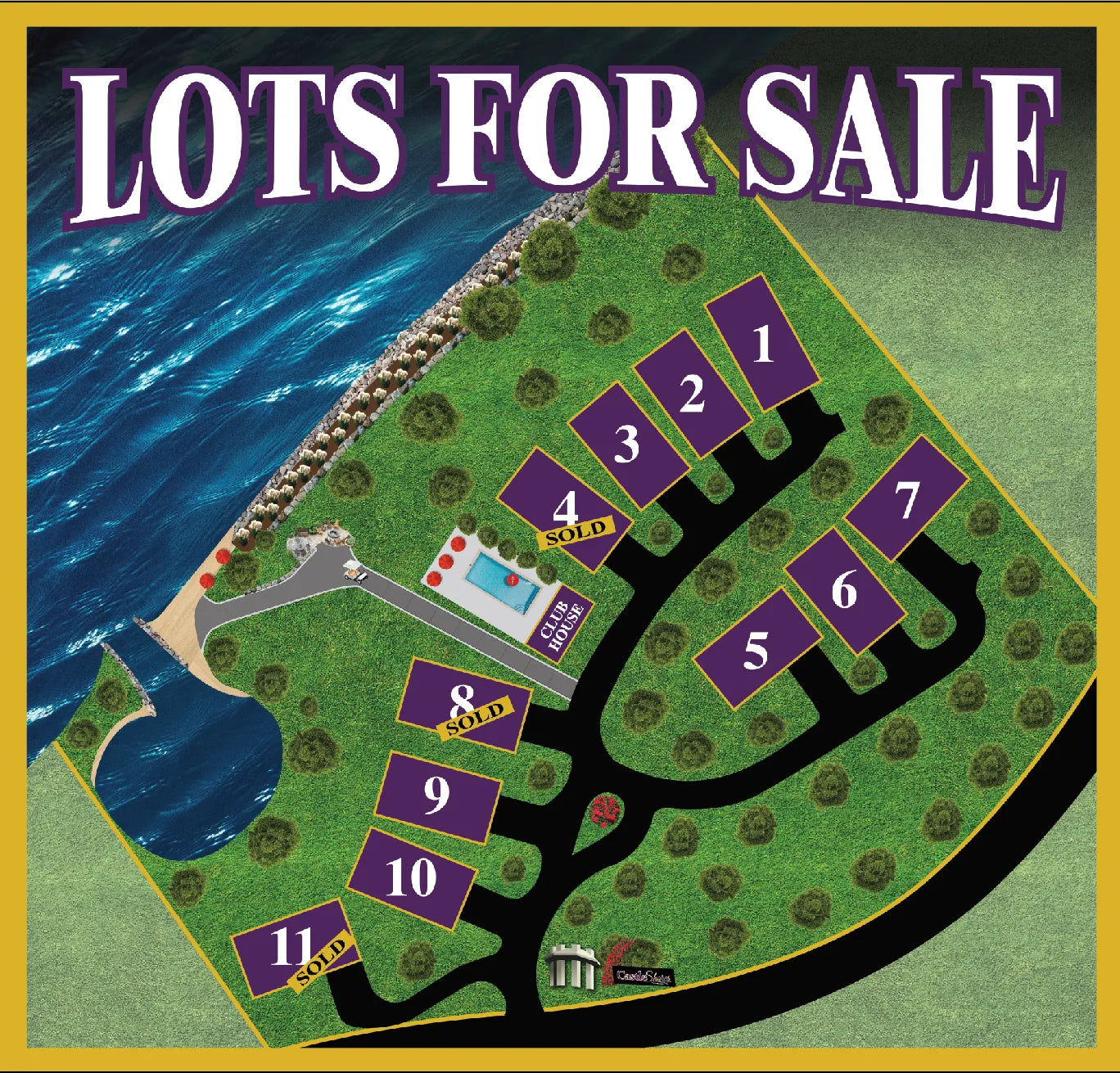 Lot 10, Castle Shores Indian Beach Road, Spicer, MN 56288