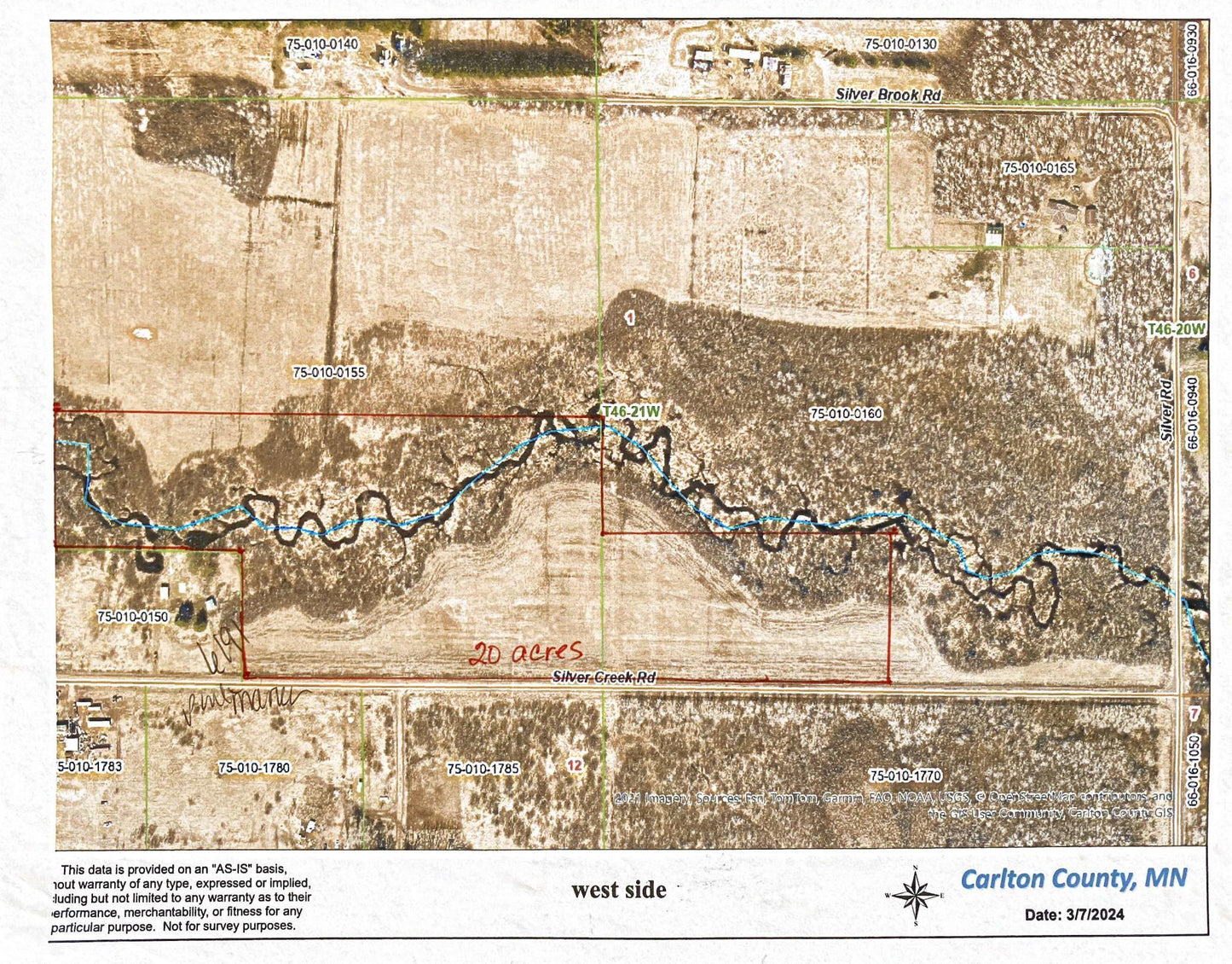 XXXX Silver Creek Road , Kettle River, MN 55757