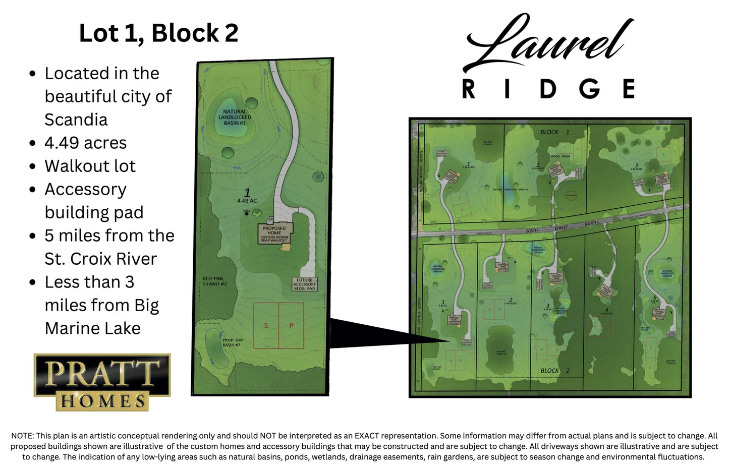 Lot 1 Block 2 205th Street, Scandia, MN 55073