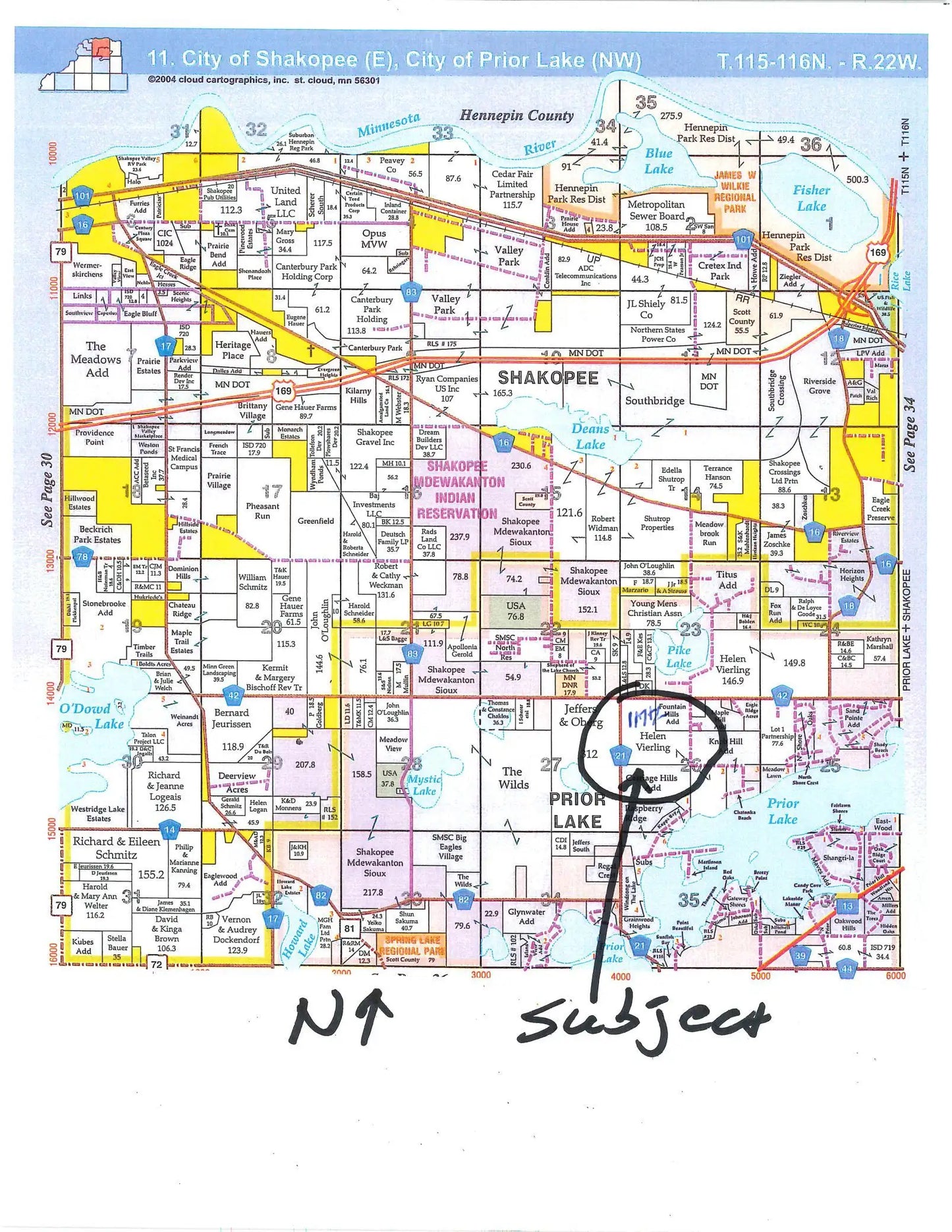 XXX County Road 42 , Prior Lake, MN 55372