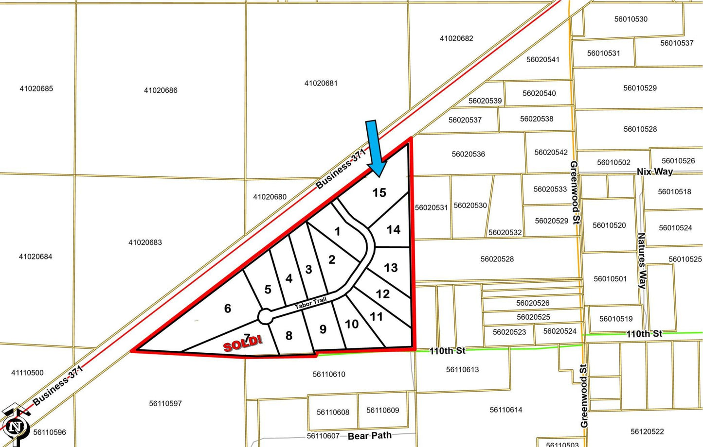 (Lot 15) 11212 Tabor Trail, Crow Wing Twp, MN 56401