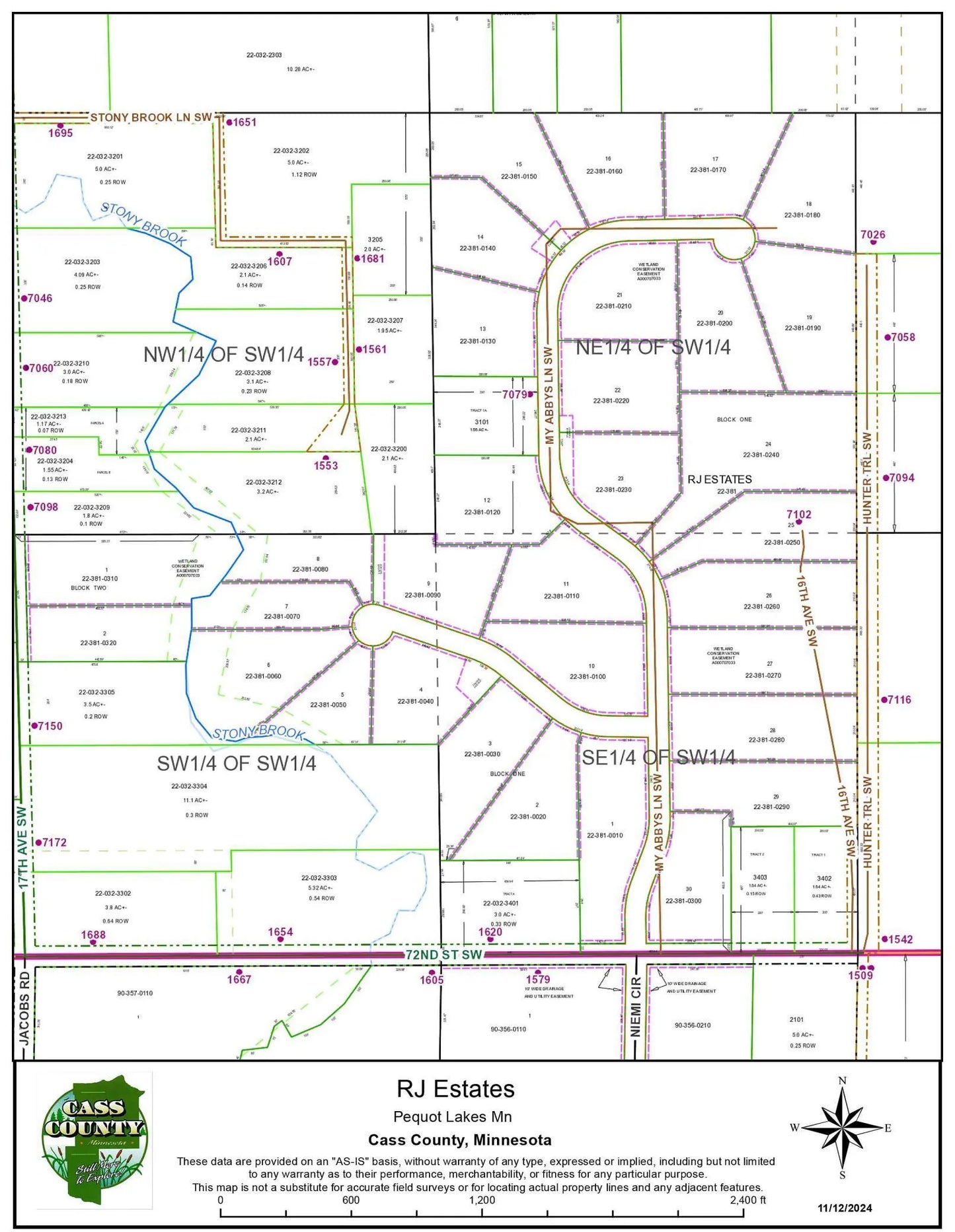 XXXX Smiley Way , Pequot Lakes, MN 56472