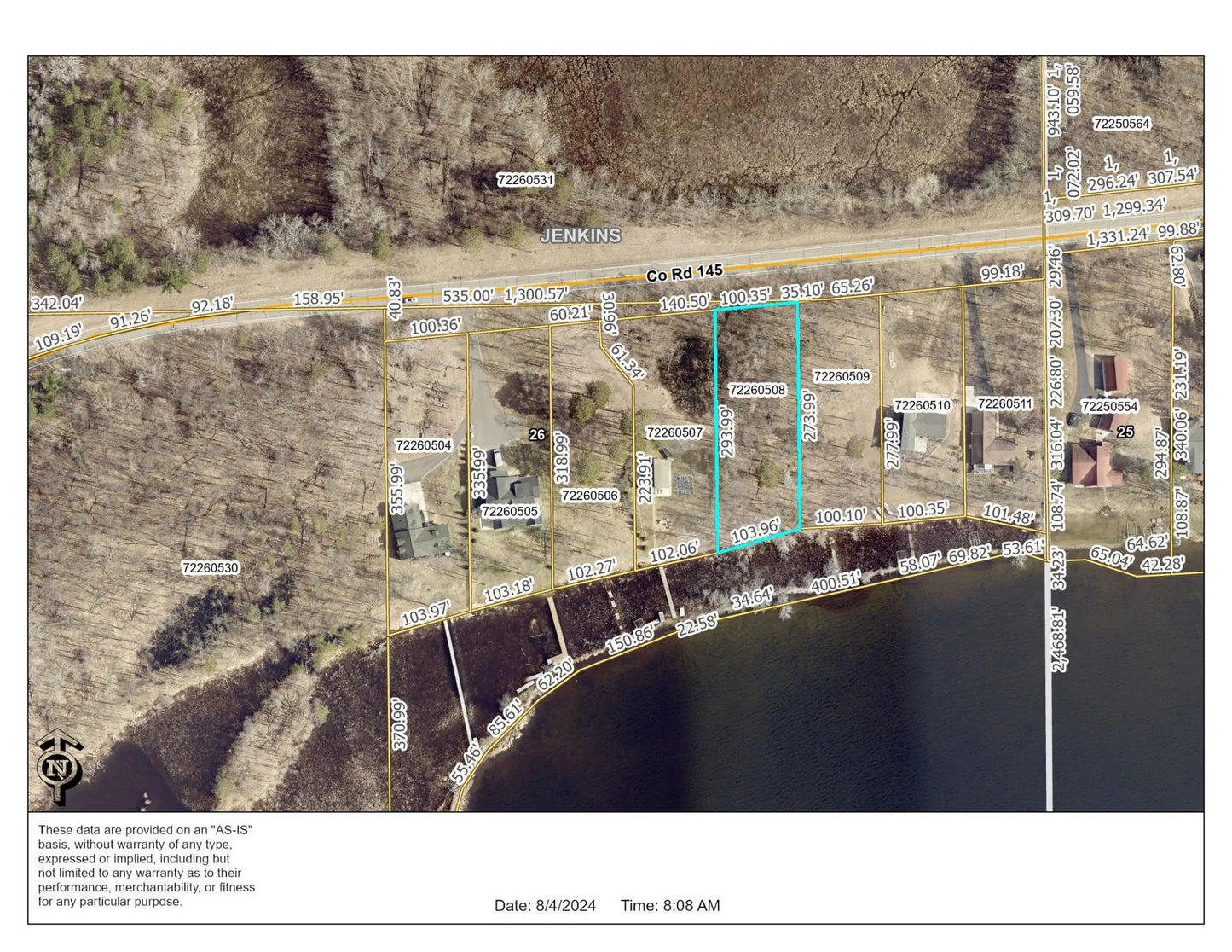 Lot 4 Blk 1 County Road 145 , Pequot Lakes, MN 56472